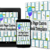Canva eBook Template, Course WorkBook Template, How to Create e-Book