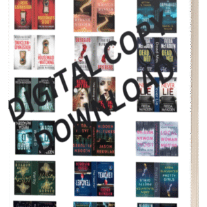 Psychological Thriller DIY MiniBooks DIGITAL PDF Printout