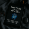 Dark Aesthetic iPad Mockup for Mystery eBooks – Canva Friendly & Insta-Ready