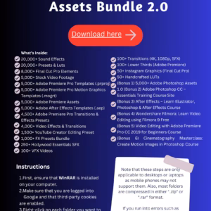 Over 100,000 Video Editing Assets Bundle 2.0