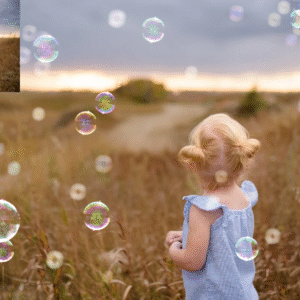 🫧 Magic Bubbles Overlay Pack – 80 Realistic Effects for Dreamy Photos