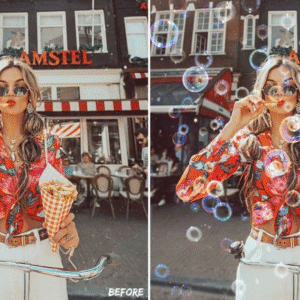 🫧 Magic Bubbles Overlay Pack – 80 Realistic Effects for Dreamy Photos