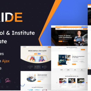 Dride – Learn to Drive HTML Template for Courses & Schools