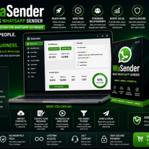 WaSender Bulk WhatsApp Sender — WhatsApp Marketing & Contact Outreach Tool