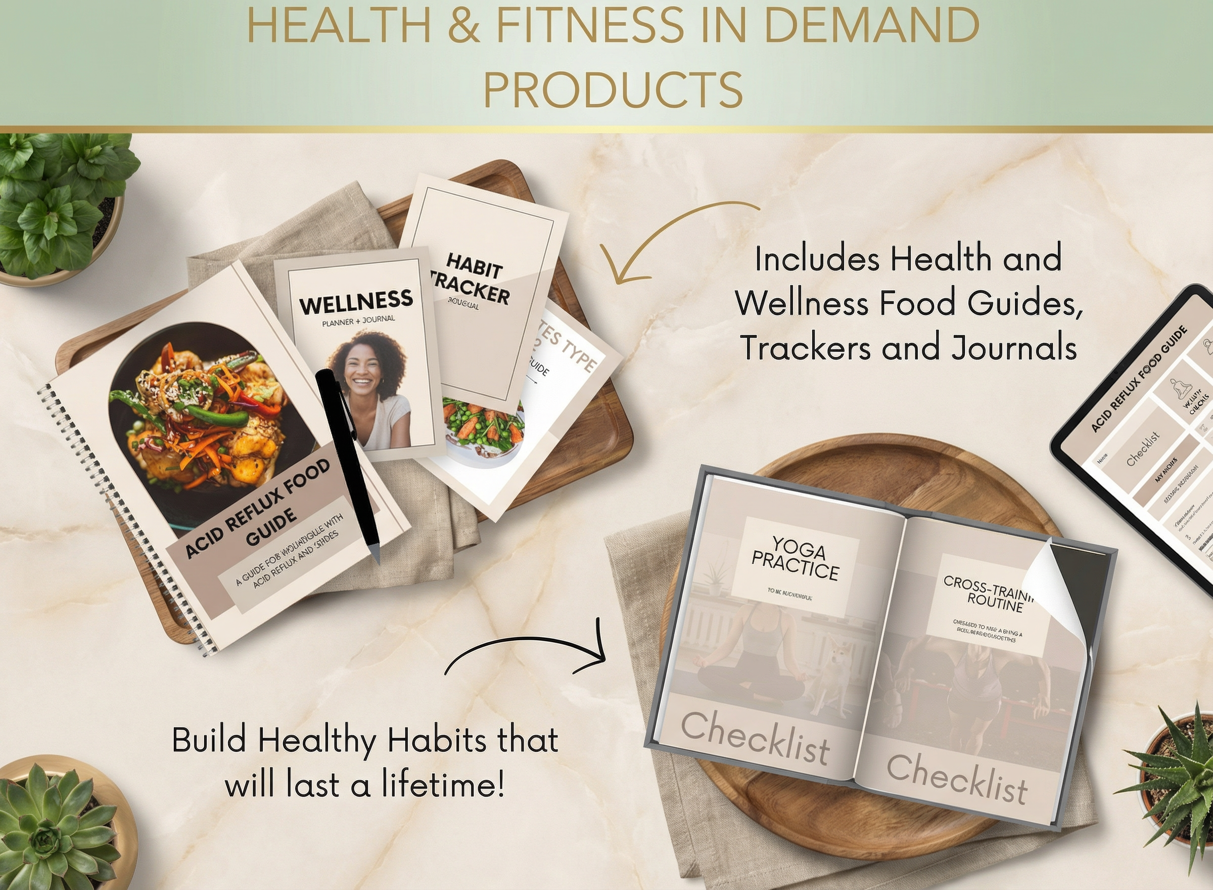 Fitness PLR Bundle | Ebooks, Planners & Guides with Full Resell Rights - Image 3