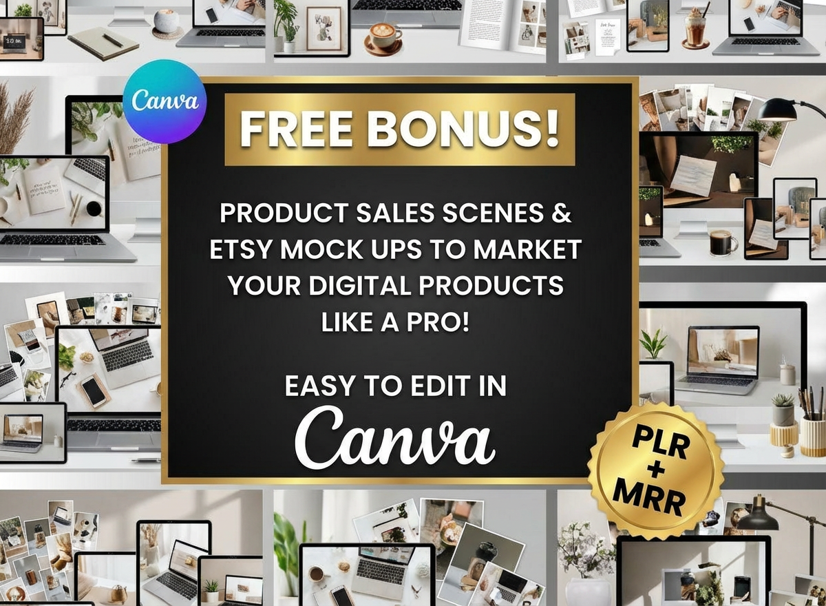 Fitness PLR Bundle | Ebooks, Planners & Guides with Full Resell Rights