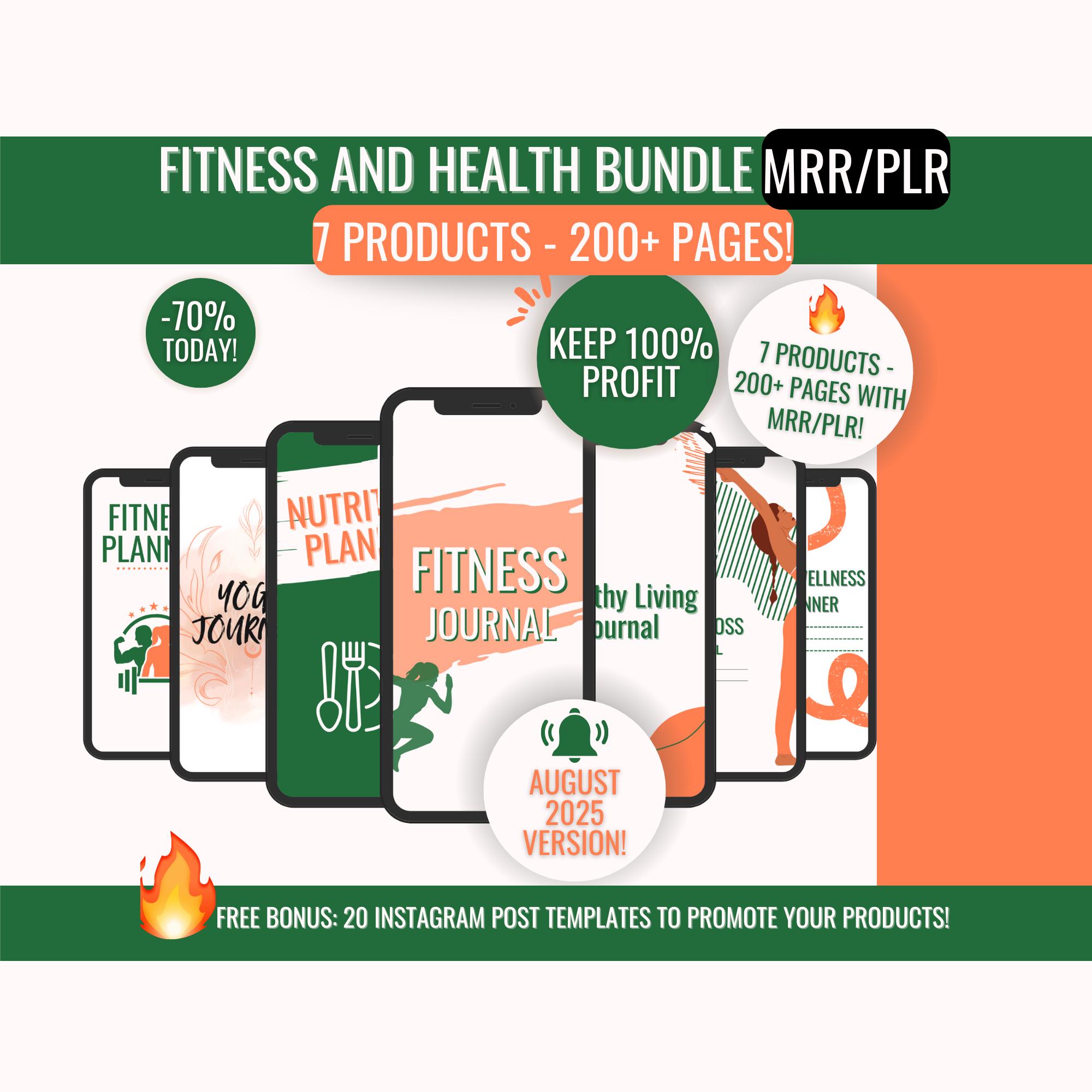 ✅ DFY Digital Product Bundle – Ready-to-Sell eBooks, Canva Templates & Weight Loss Planners (PLR Included!) - Image 5