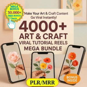 Art & Craft Viral Reels Mega Bundle — 4000+ Ready-to-Post Videos