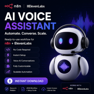 AI Voice Assistant Workflow for n8n + ElevenLabs